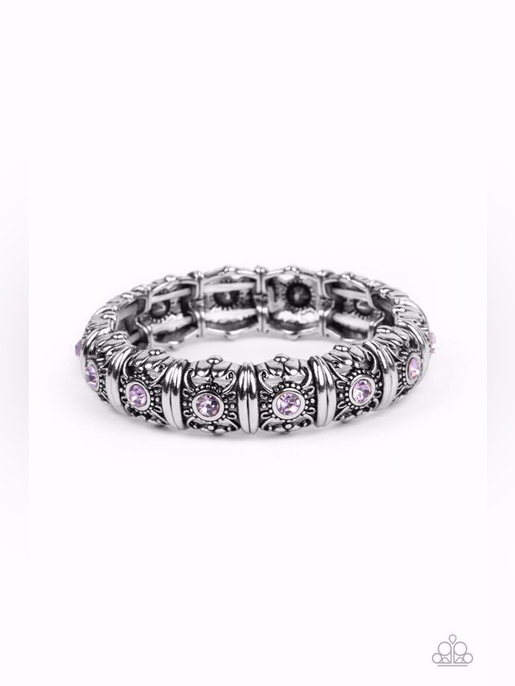 Ageless Glow  Purple Bracelet